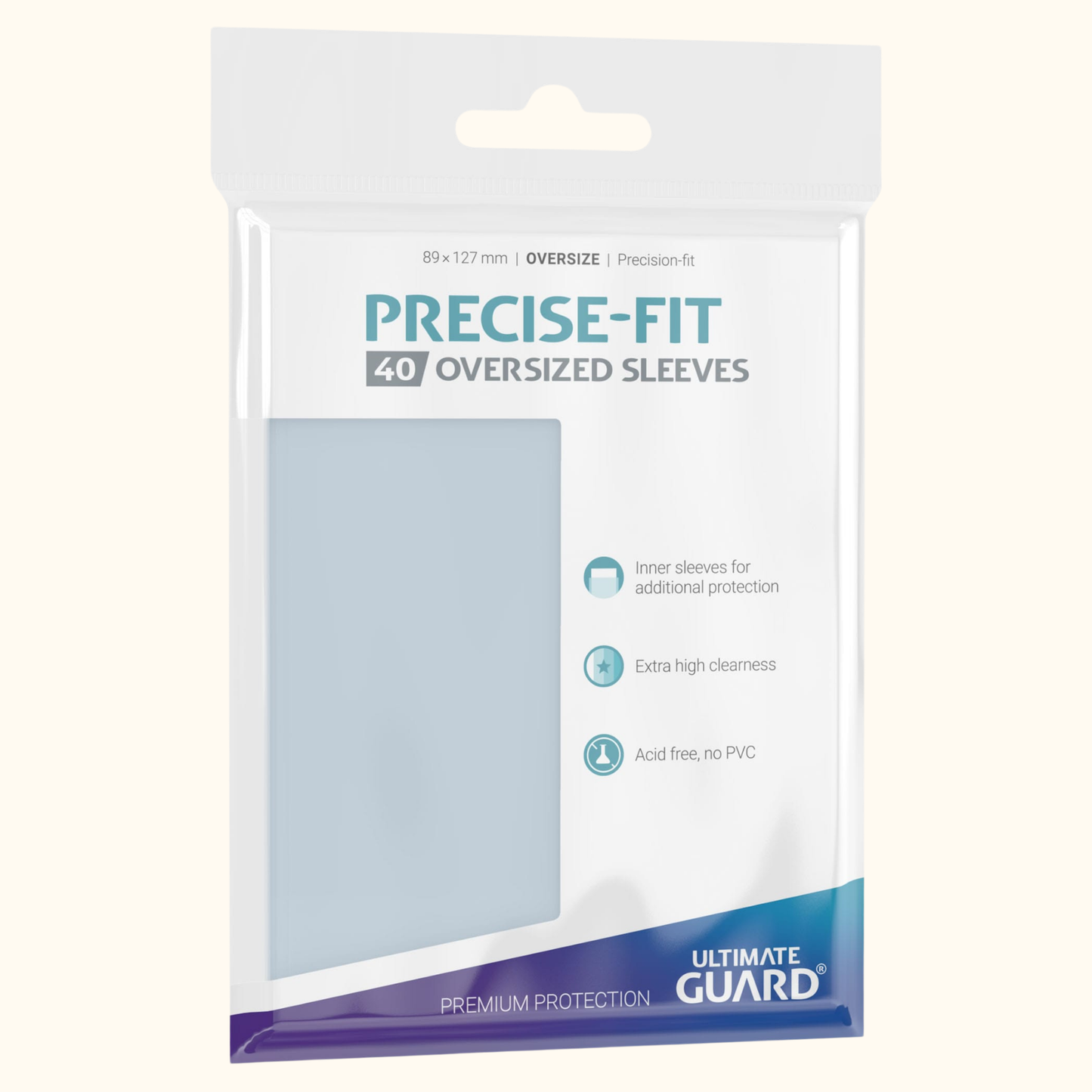 Ultimate Guard Precise-Fit Sleeves Oversized Transparent (40)