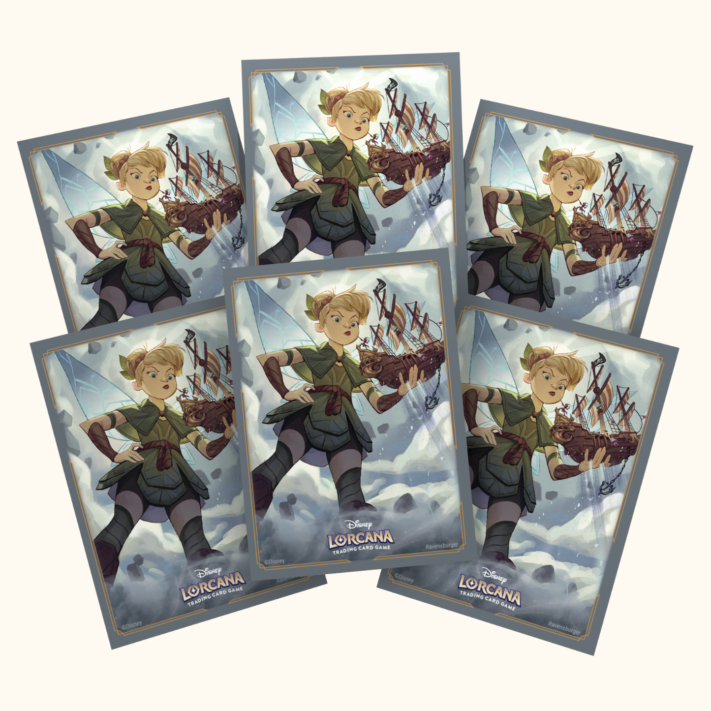 Disney Lorcana TCG Card Sleeves Tinkerbell (65)
