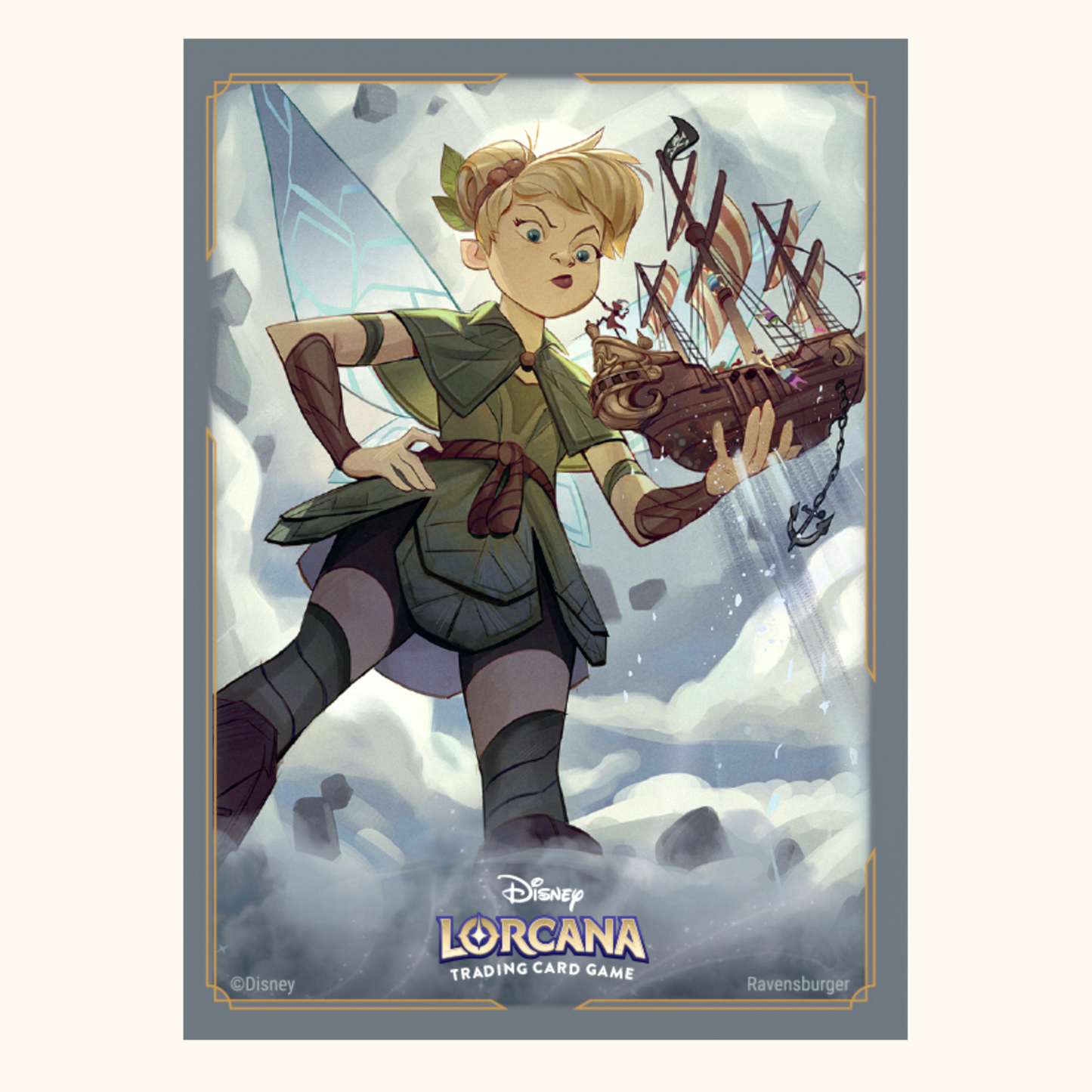 Disney Lorcana TCG Card Sleeves Tinkerbell (65)
