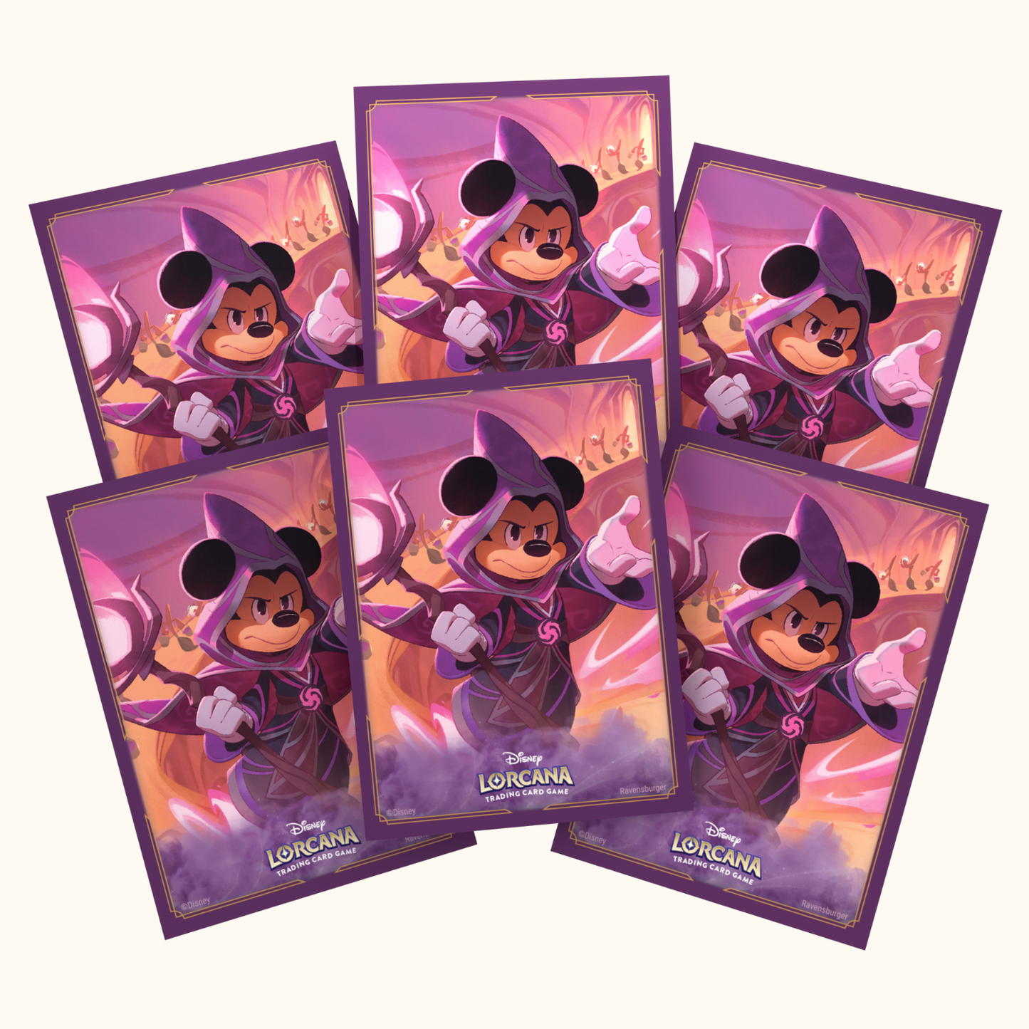 Disney Lorcana TCG Card Sleeves Mickey Mouse (65)