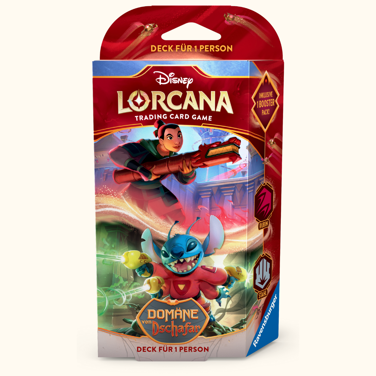 Disney Lorcana TCG Domain of Jafar Starter Deck (DE)