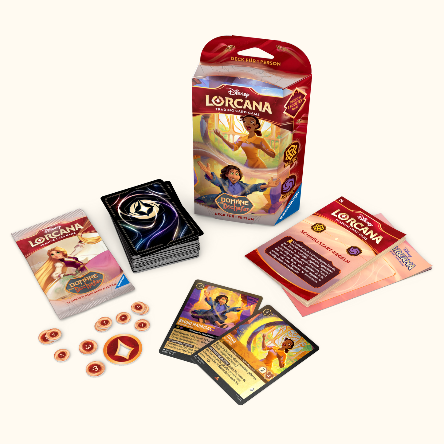 Disney Lorcana TCG Domain of Jafar Starter Deck (DE)