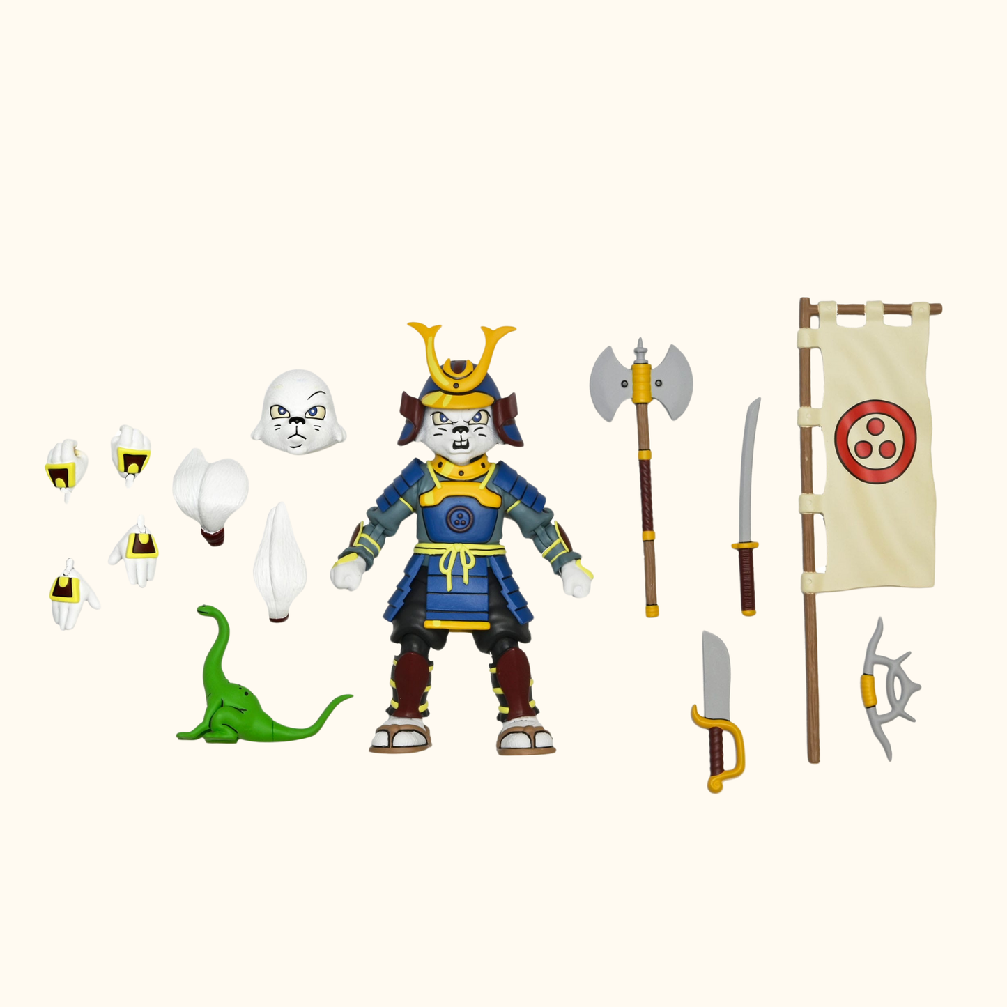 Teenage Mutant Ninja Turtles (Cartoon) Action Figure Ultimate Samurai Adventure Usagi Yojimbo 18 cm