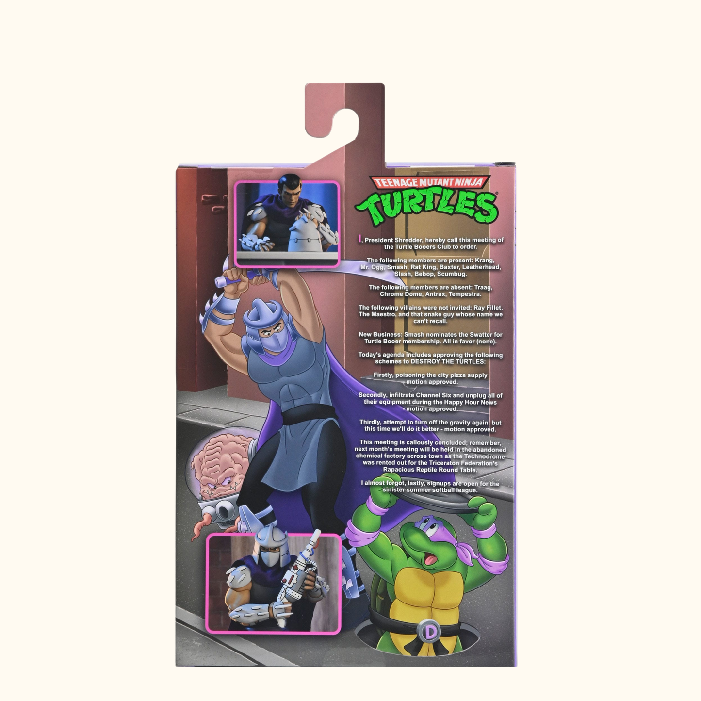 Teenage Mutant Ninja Turtles Actionfigur Ultimate Shredder (Classic Colors) 18 cm