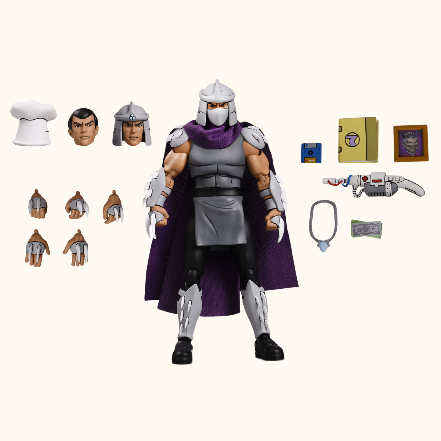 Teenage Mutant Ninja Turtles Actionfigur Ultimate Shredder (Classic Colors) 18 cm