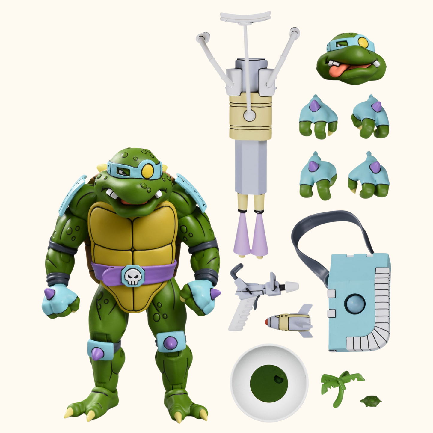 Teenage Mutant Ninja Turtles (Cartoon 1980) Ultimate Actionfigur Slash 18 cm