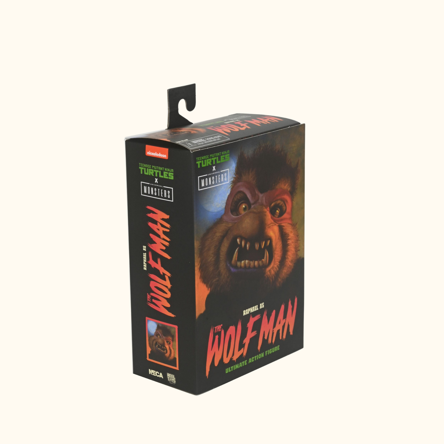 Universal Monsters x Teenage Mutant Ninja Turtles Actionfigur Ultimate Raphael as The Wolfman 18 cm