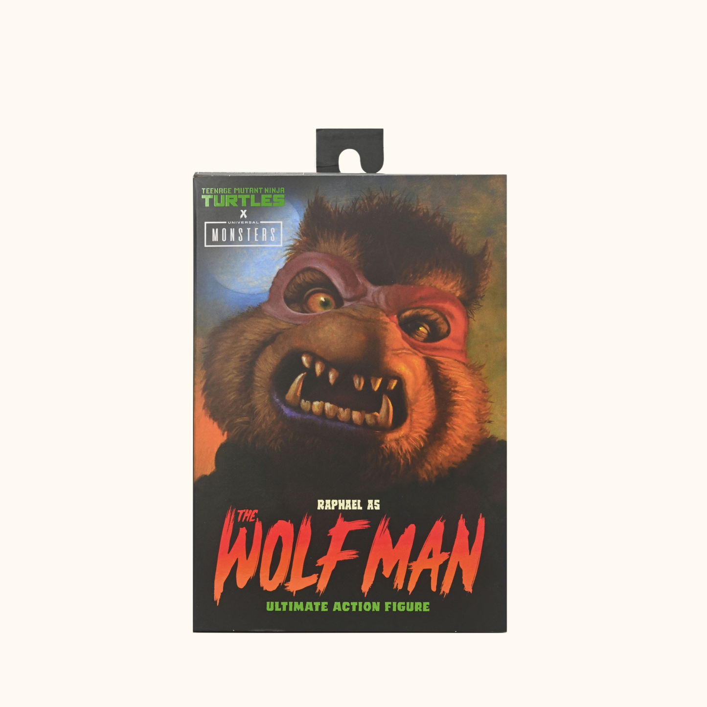 Universal Monsters x Teenage Mutant Ninja Turtles Actionfigur Ultimate Raphael as The Wolfman 18 cm