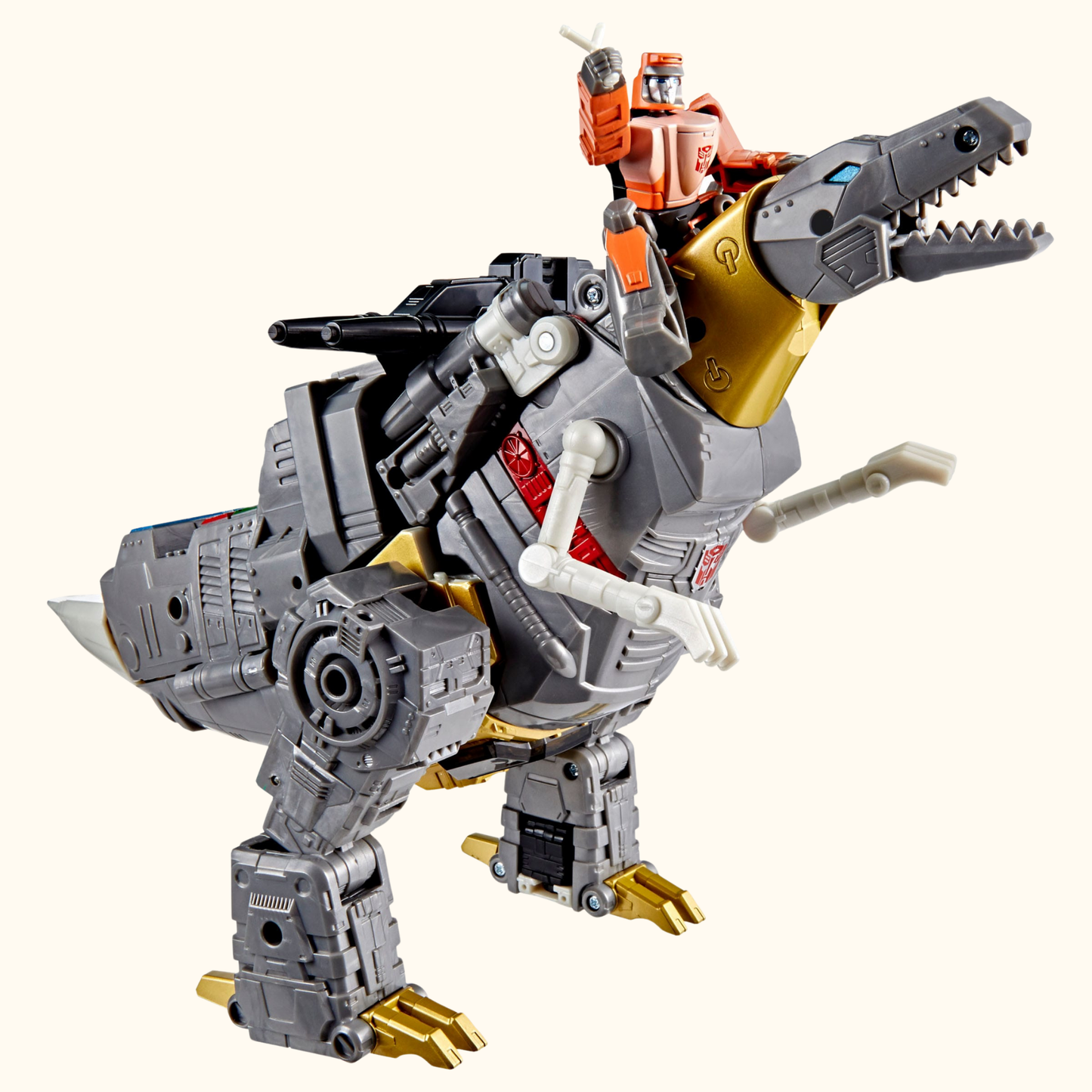 The Transformers: The Movie Studio Series Leader Class Actionfigur Dinobot Grimlock & Autobot Wheelie 22 cm