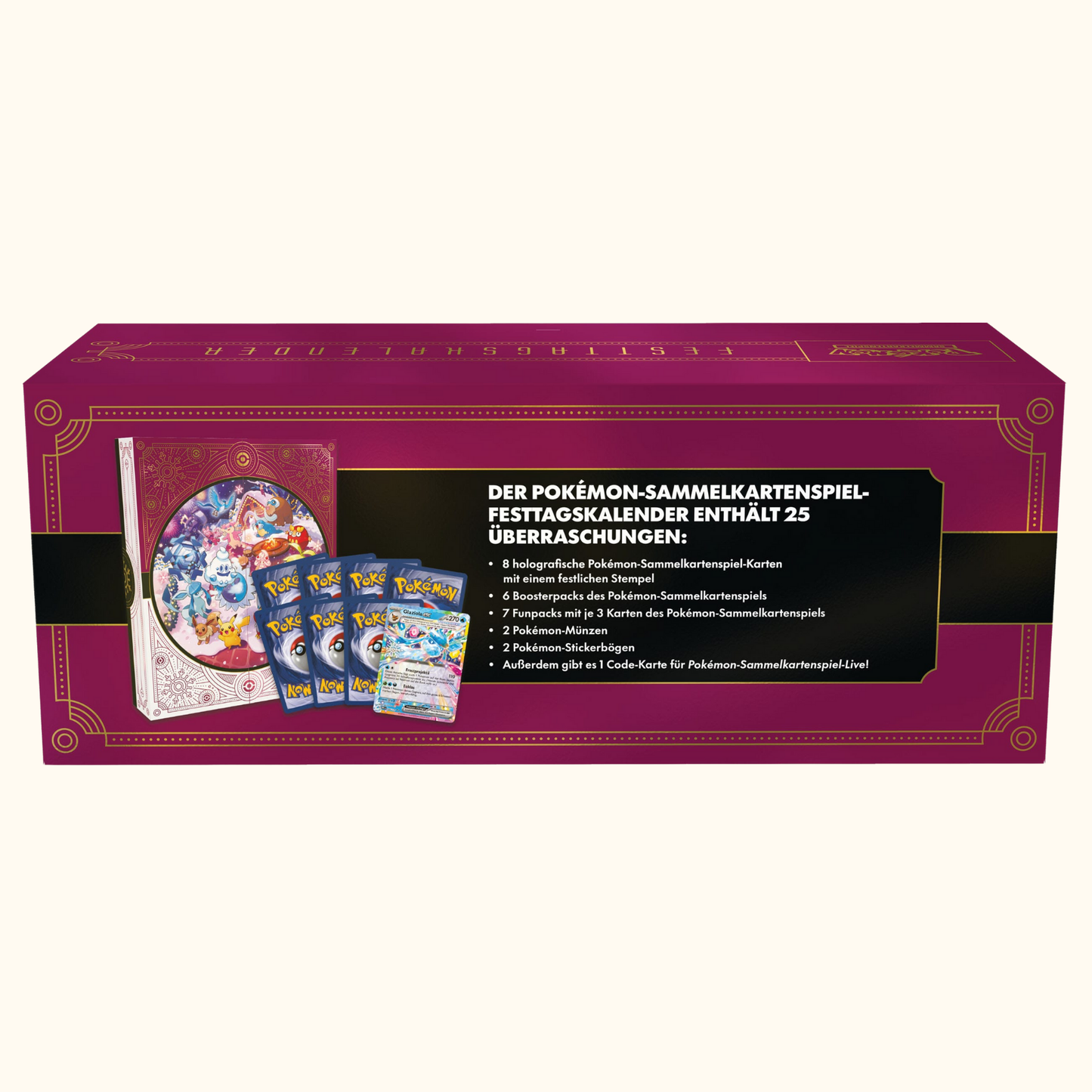 Pokémon TCG Adventskalender 2025 *Deutsche Version*