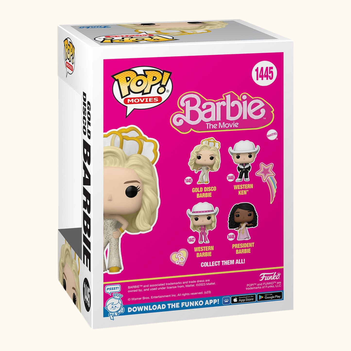 Barbie POP! Movies Vinyl Figur Barbie 9 cm