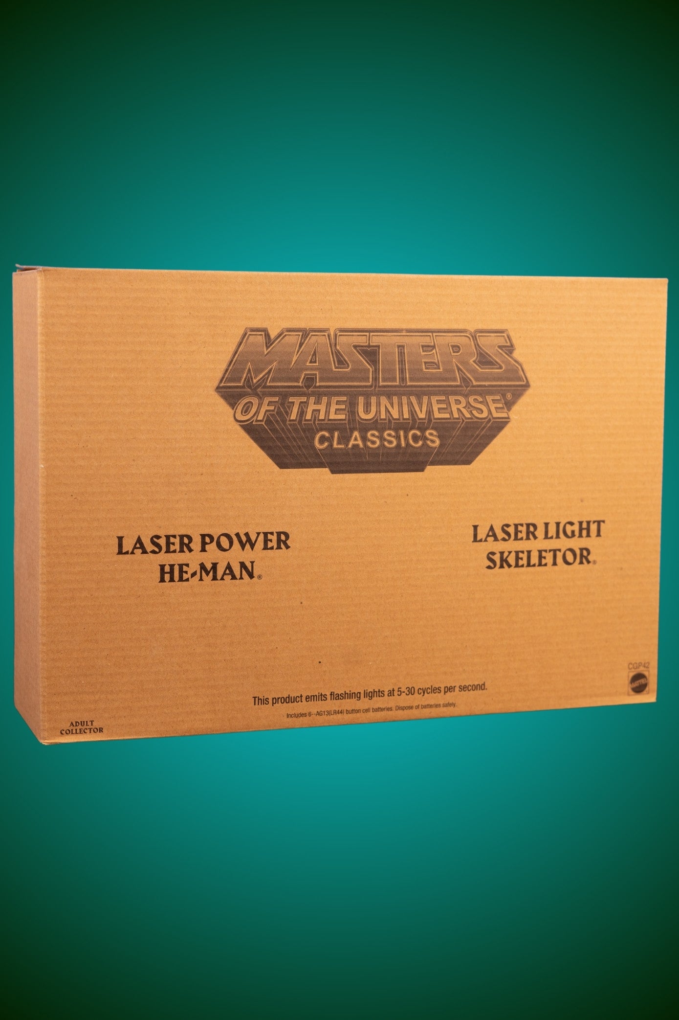Laser Power He-Man & Laser Light Skeletor MotUC