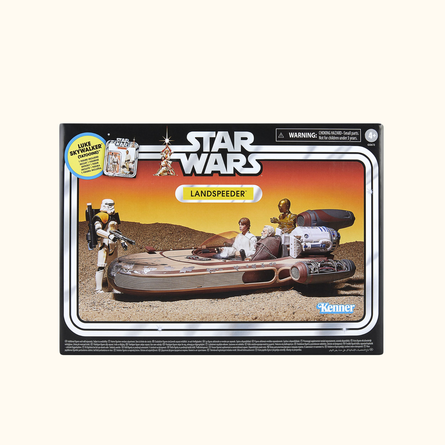 Pre-order - Star Wars Episode IV Vintage Collection Vehicle with Landspeeder & Luke Skywalker Action Figure (Tatooine)