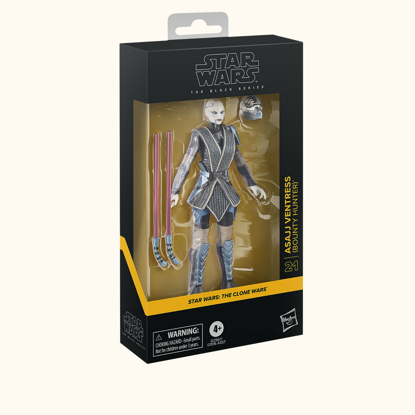 Star Wars: The Clone Wars Black Series Actionfigur Asajj Ventress (Bounty Hunter) 15 cm