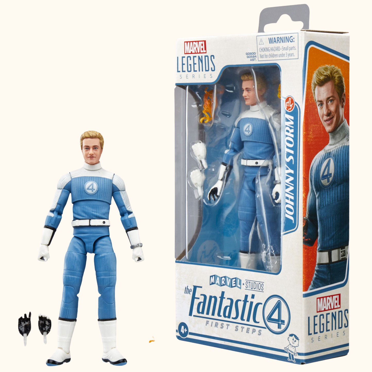 PRE-ORDER - The Fantastic Four: First Steps Marvel Legends Action Figure Johnny Storm 15 cm