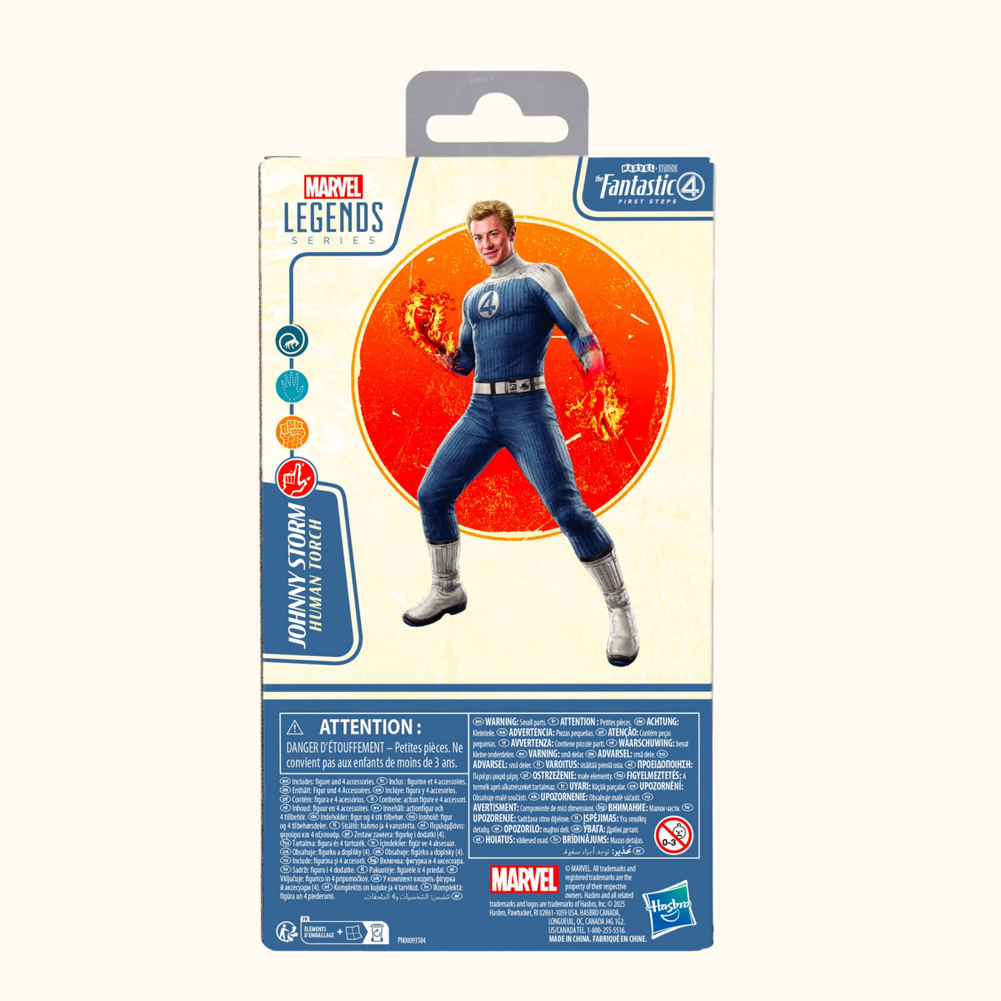 PRE-ORDER - The Fantastic Four: First Steps Marvel Legends Action Figure Johnny Storm 15 cm