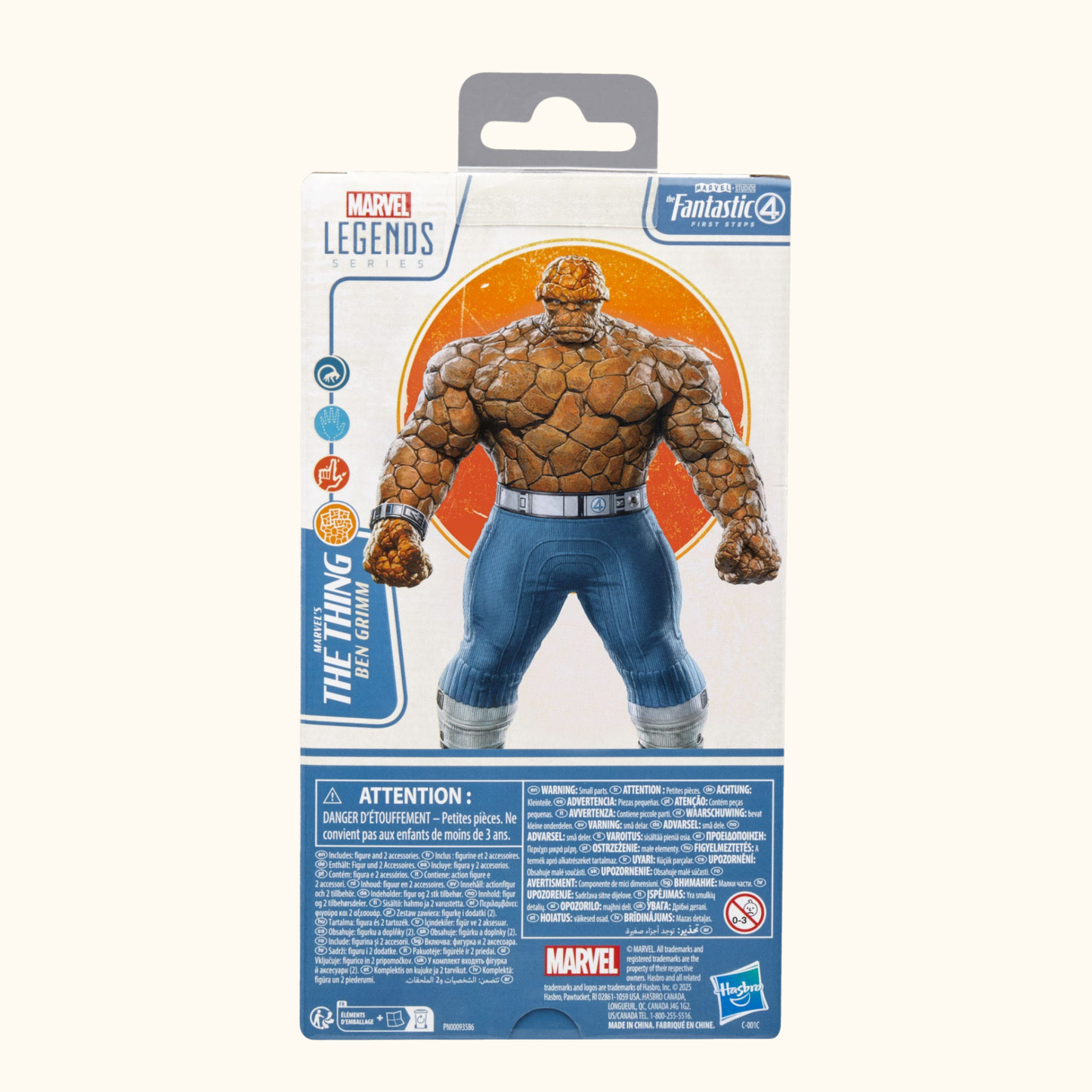 The Fantastic Four: First Steps Marvel Legends Actionfigur Marvel's The Thing 15 cm