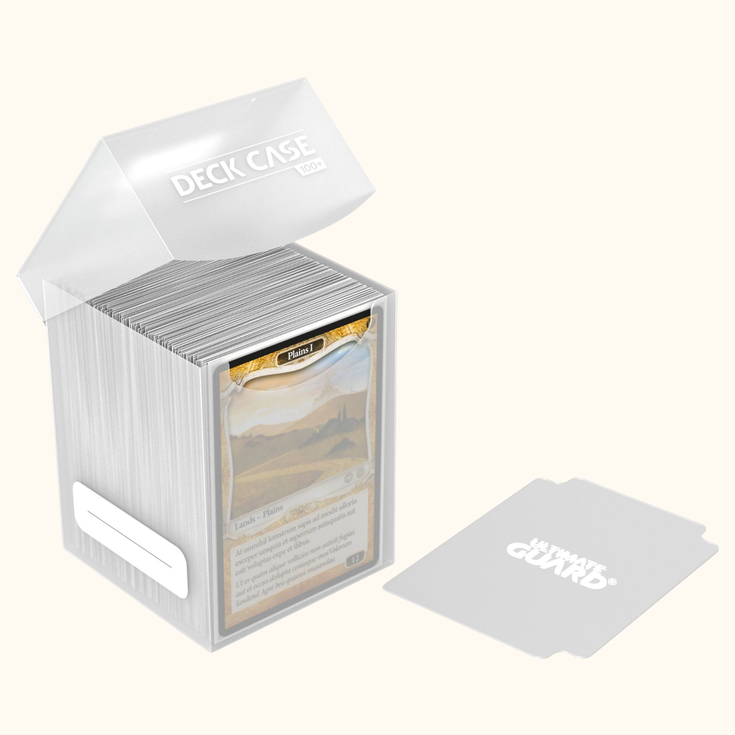 Ultimate Guard Deck Case 100+ Standardgröße Transparent
