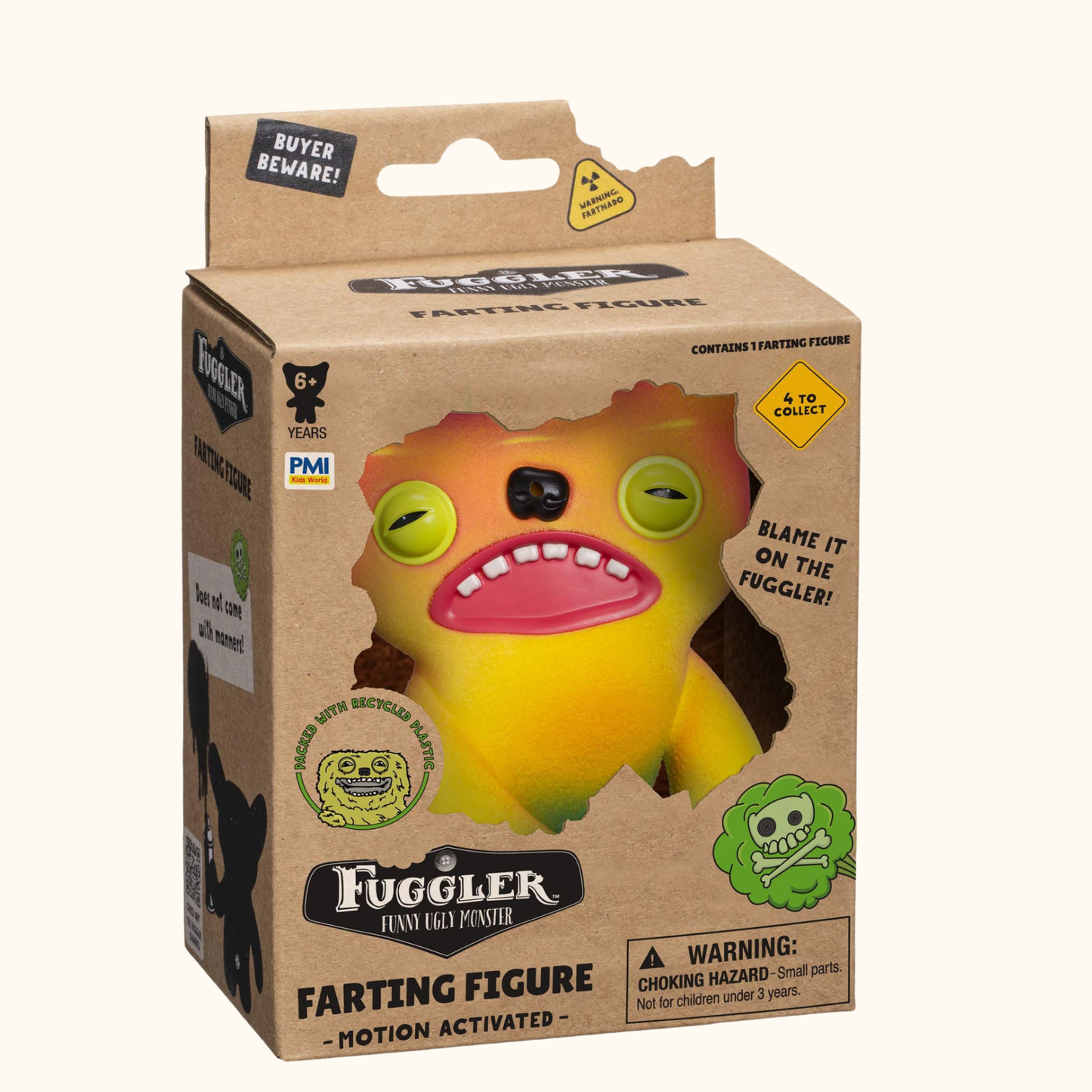 Fuggler: Pupsende Figur in Fensterbox
