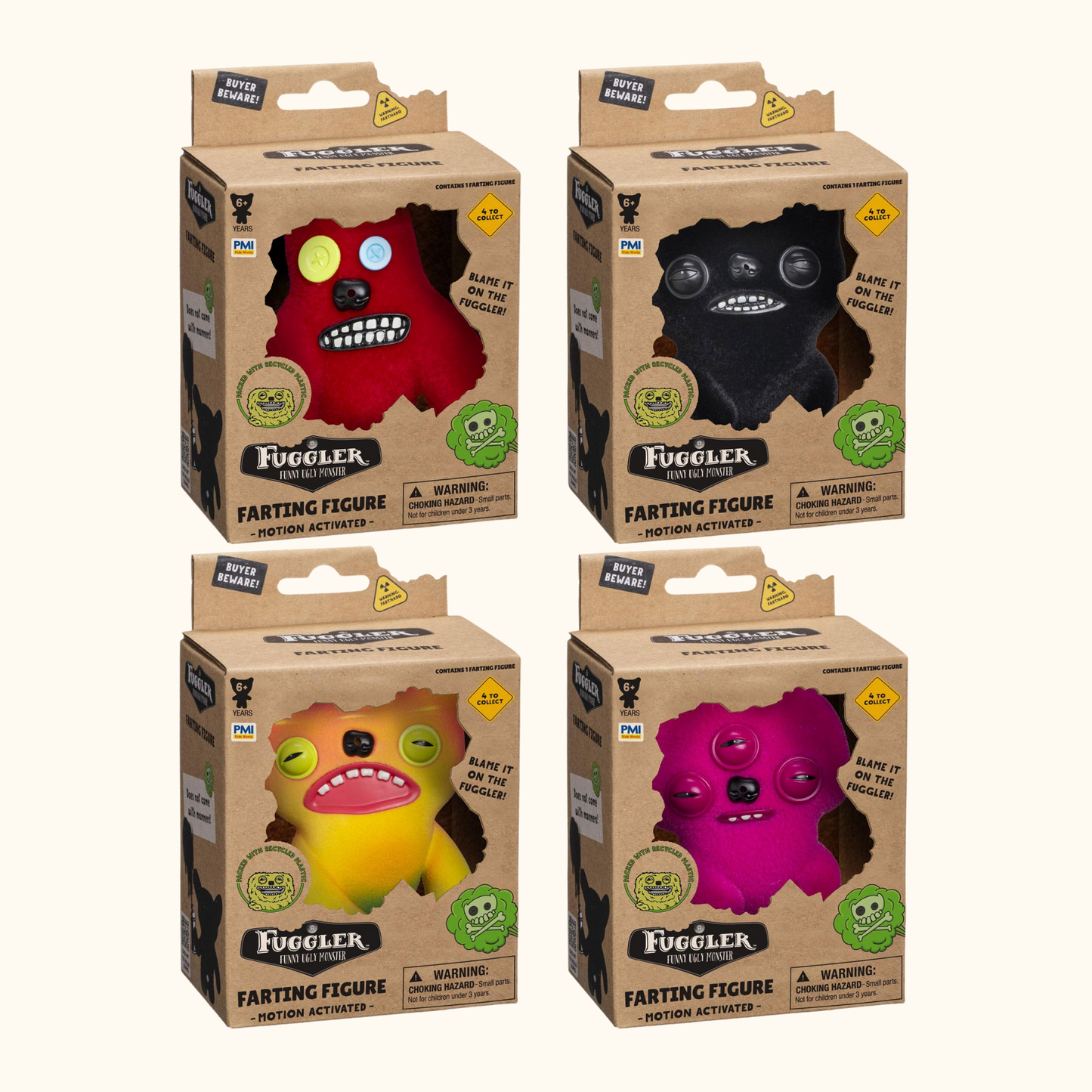 Fuggler: Pupsende Figur in Fensterbox