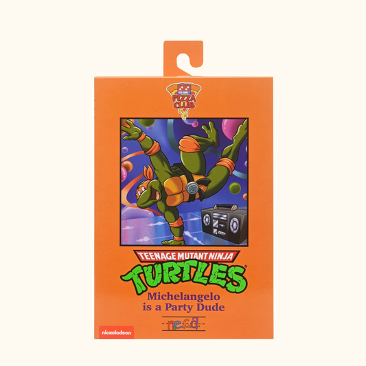 Teenage Mutant Ninja Turtles (Cartoon) Actionfigur Ultimate Michelangelo VHS 18 cm - NECA