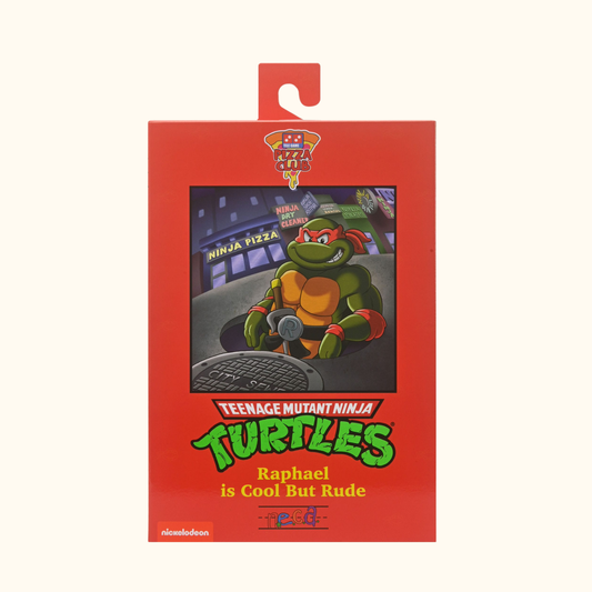 Teenage Mutant Ninja Turtles (Cartoon) Actionfigur Ultimate Raphael VHS 18 cm - NECA