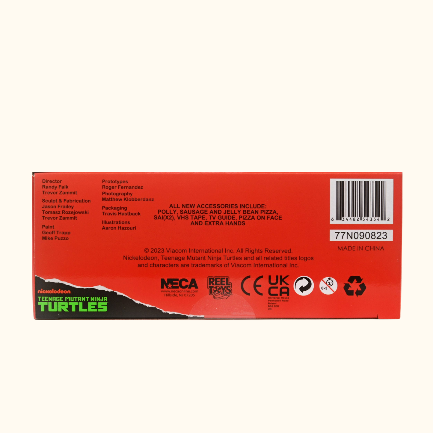 Teenage Mutant Ninja Turtles (Cartoon) Actionfigur Ultimate Raphael VHS 18 cm - NECA