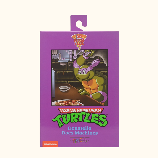 Teenage Mutant Ninja Turtles (Cartoon) Actionfigur Ultimate Donatello VHS 18 cm - NECA