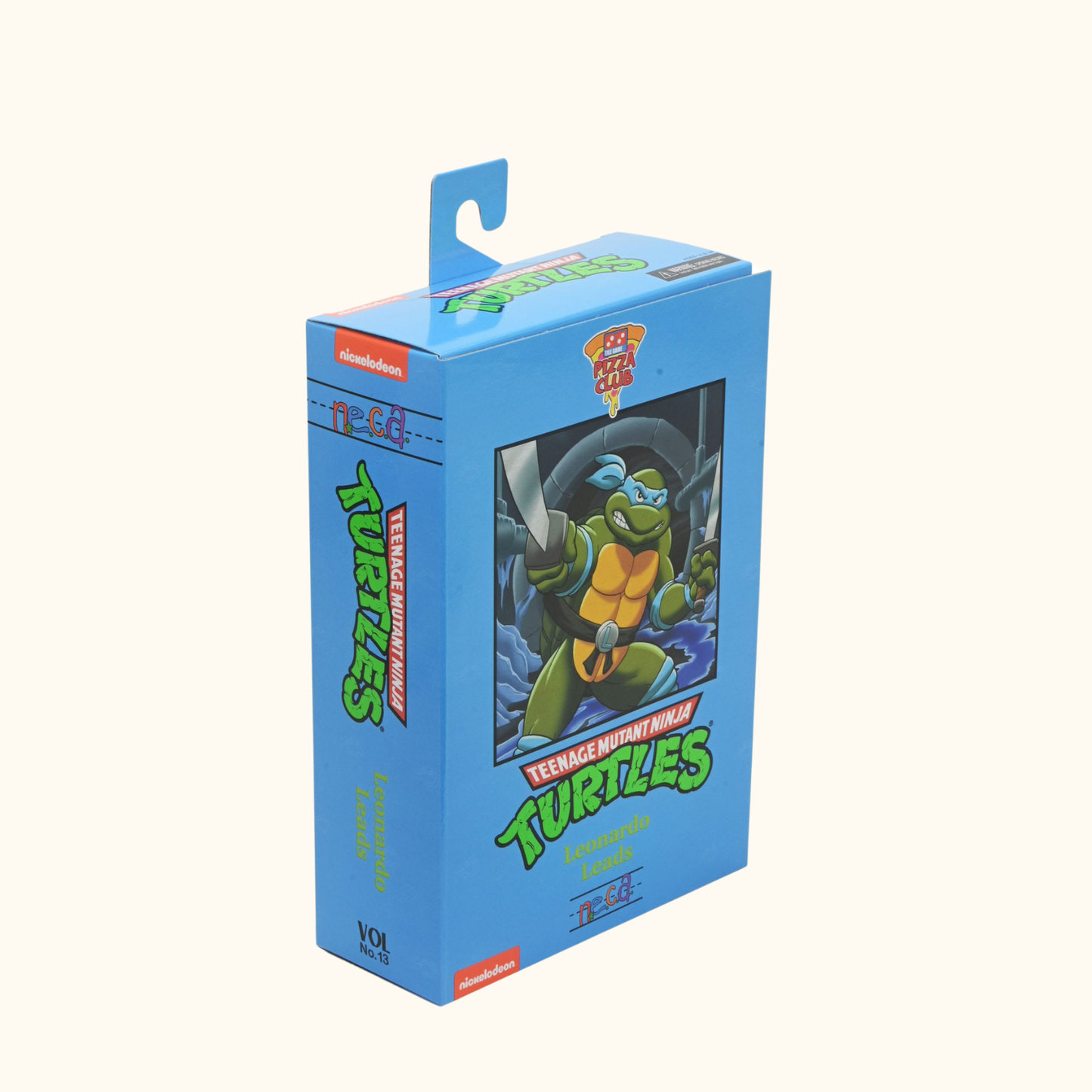 Teenage Mutant Ninja Turtles (Cartoon) Actionfigur Ultimate Leonardo VHS 18 cm - NECA
