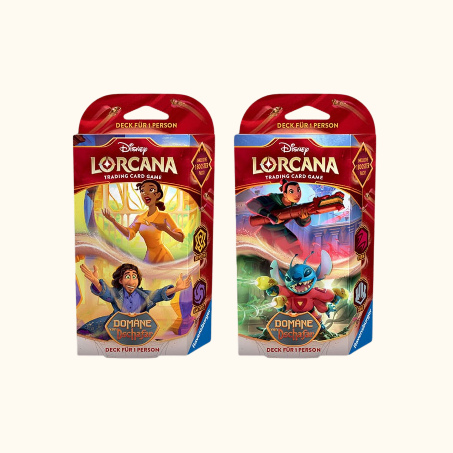 Disney Lorcana TCG Domain of Jafar Starter Deck (DE)