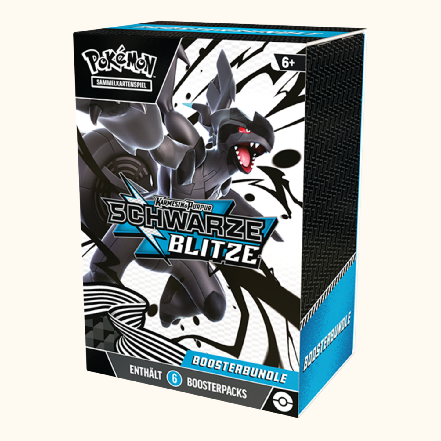Pokémon TCG Karmesin & Purpur 10.5: Schwarze Blitze Boosterbundle *Deutsche Version*