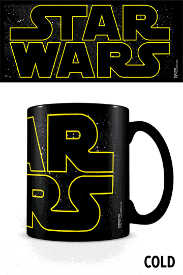 Pre-order - Star Wars Mug with Thermo Effect Logo Characters
