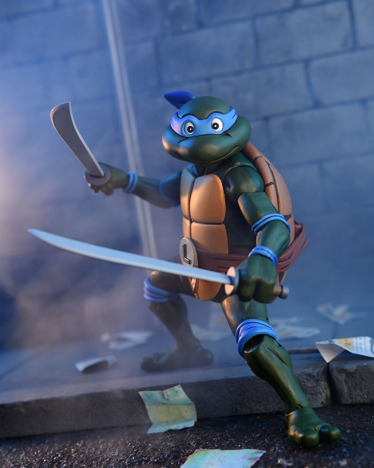 Teenage Mutant Ninja Turtles (Cartoon) Actionfigur Ultimate Leonardo VHS 18 cm - NECA