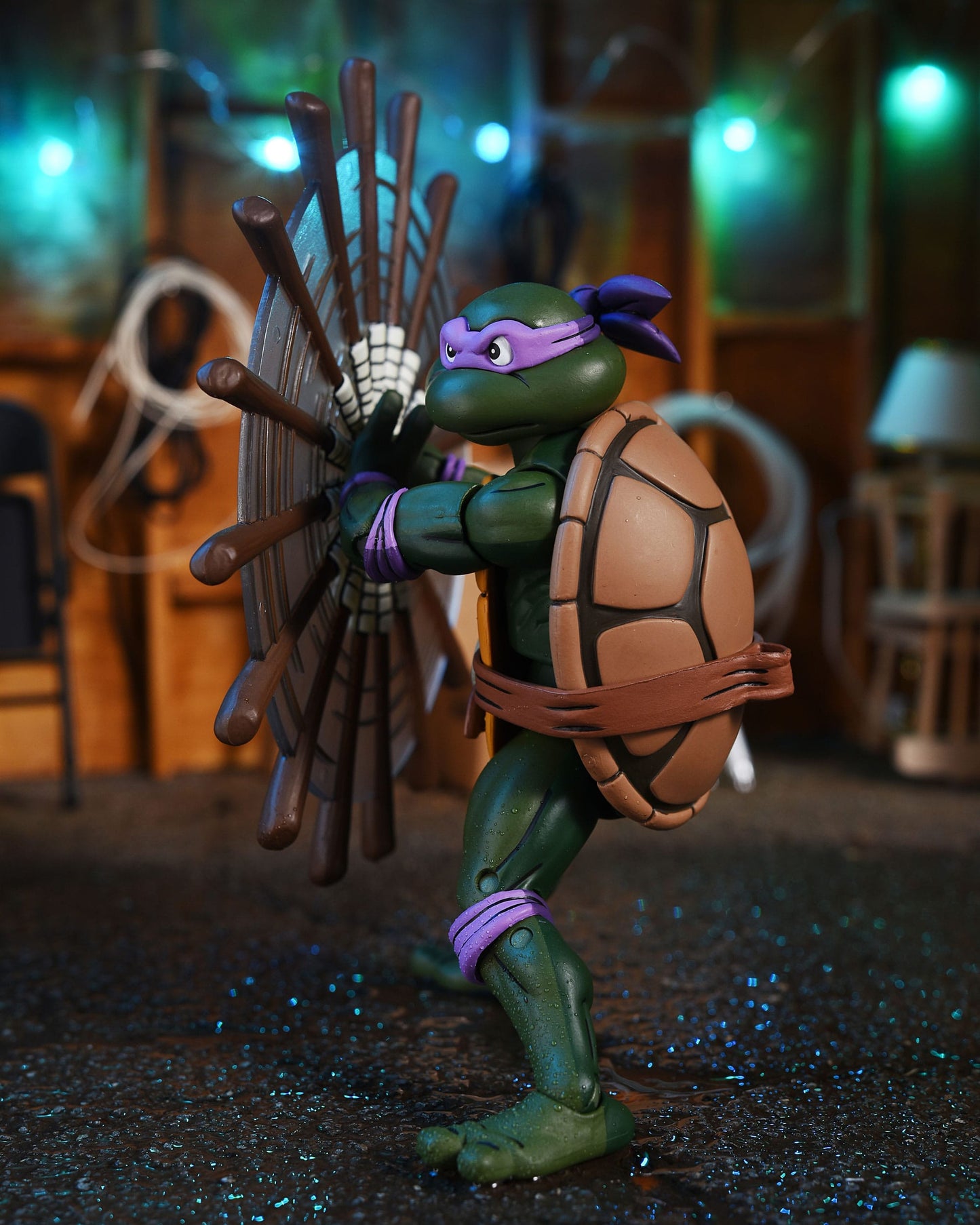 Teenage Mutant Ninja Turtles (Cartoon) Actionfigur Ultimate Donatello VHS 18 cm - NECA