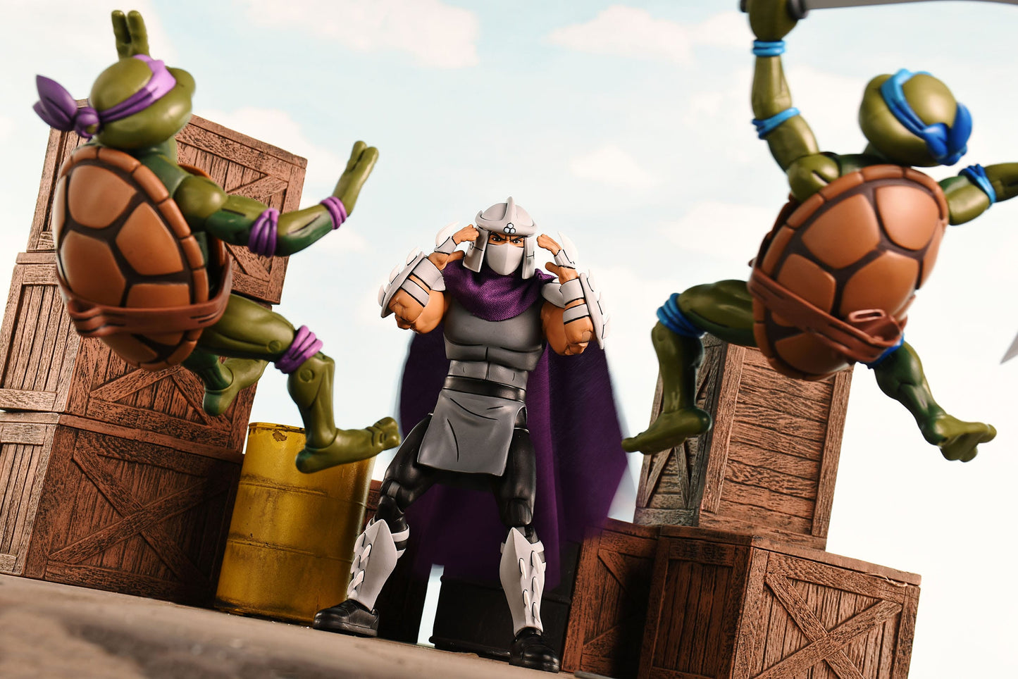 Teenage Mutant Ninja Turtles Actionfigur Ultimate Shredder (Classic Colors) 18 cm