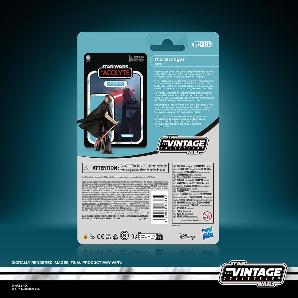 The Stranger (Qimir) Star Wars: The Acolyte - Vintage Collection Actionfigur 10 cm