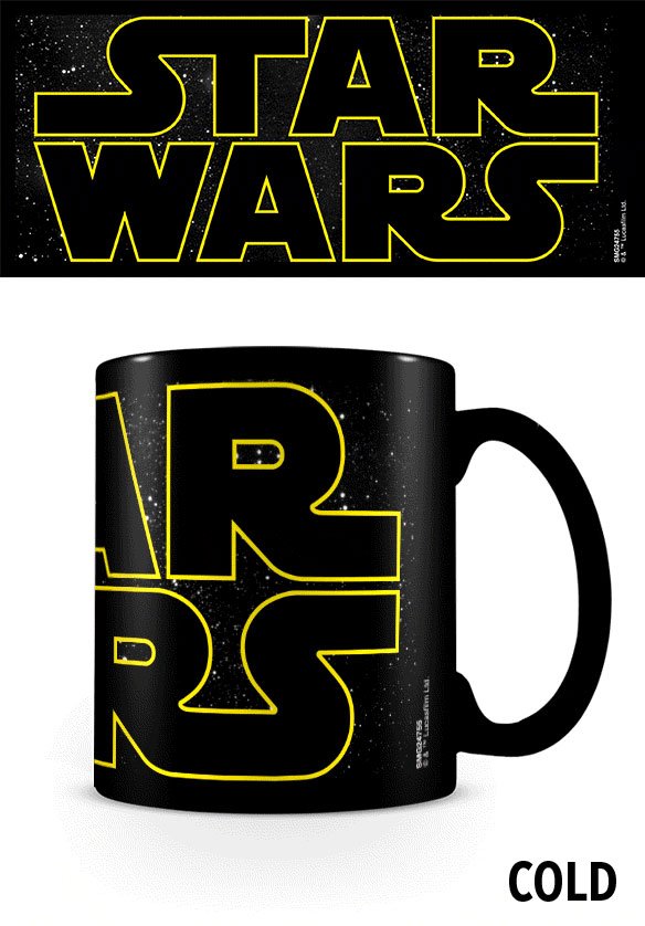 Pre-order - Star Wars Mug with Thermo Effect Logo Characters