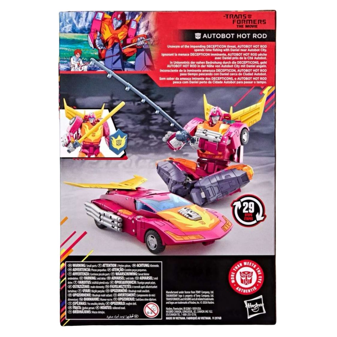 Hot Rod Transformers Studio Series - Transformers The Movie Autobot Action Figure