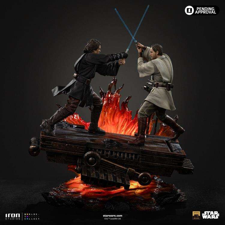 Star Wars Anakin Vs Obi Wan 1/10 Statue