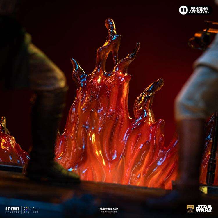 Star Wars Anakin Vs Obi Wan 1/10 Statue