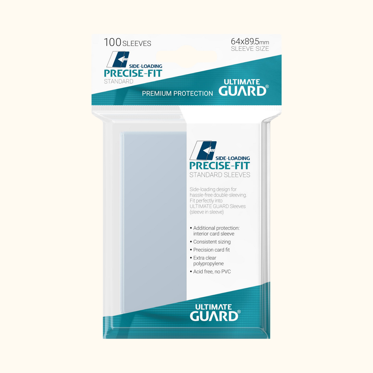 Ultimate Guard Precise-Fit Sleeves Side-Loading Standardgröße Transparent (100)