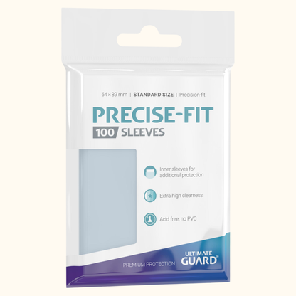 Ultimate Guard Precise-Fit Sleeves Standardgröße Transparent (100)