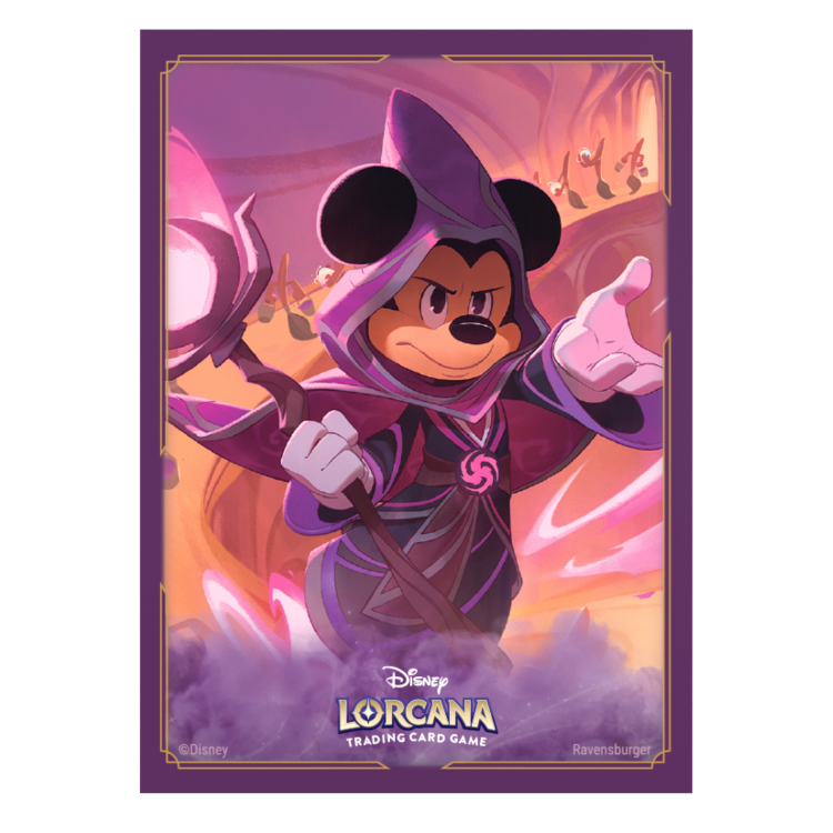 disney lorcana mickey card Mickey Mouse - Disney Lorcana TCG Card Sleeves