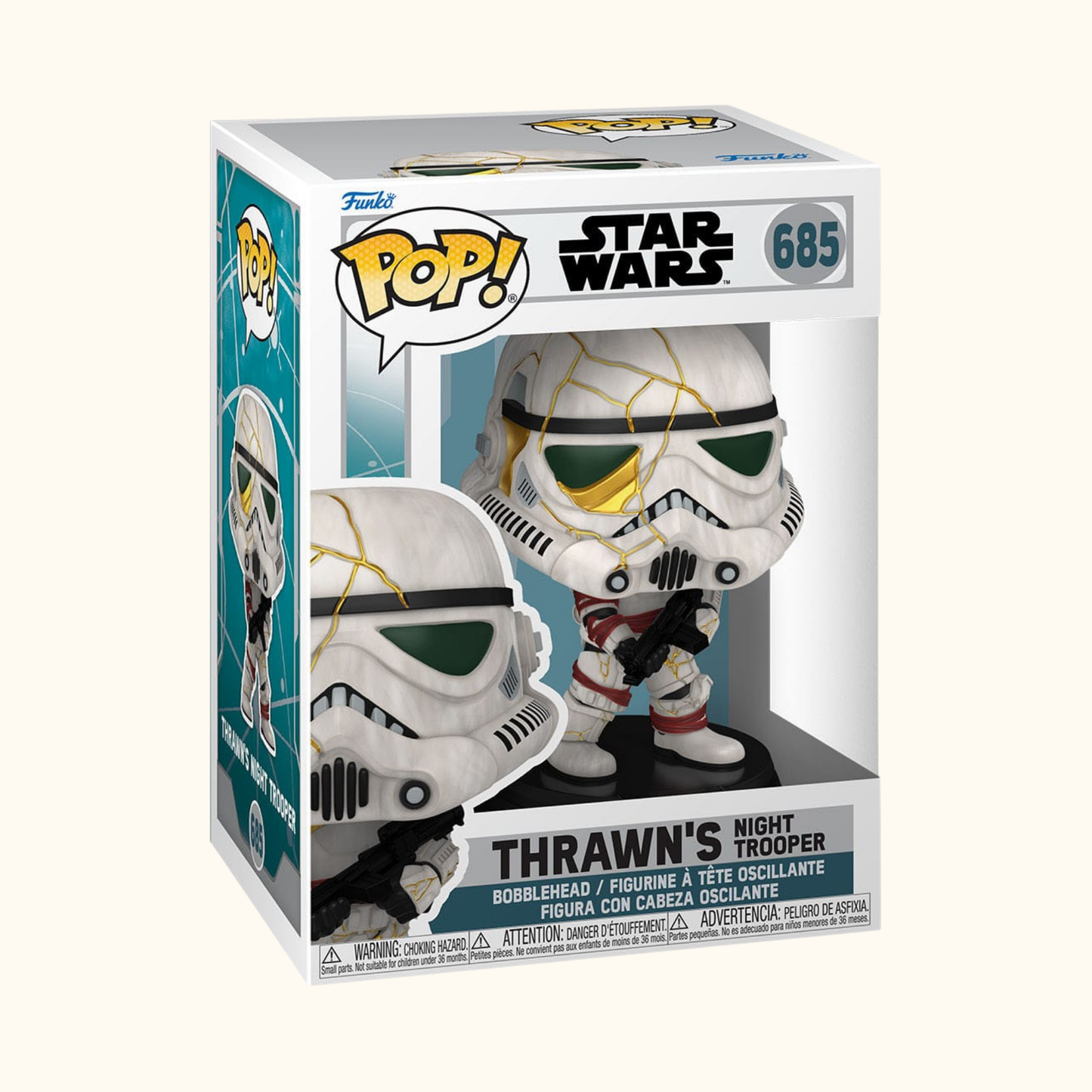 Star Wars: Ahsoka POP! Vinyl Figur S2 - Thrawn's Night Trooper 9 cm