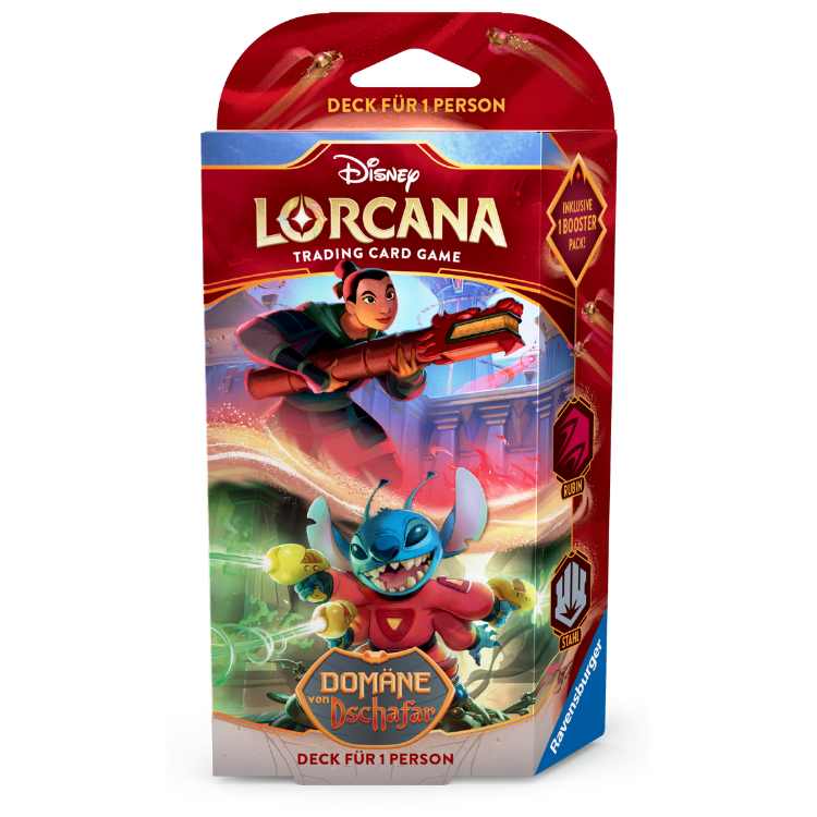 Disney Lorcana TCG Domäne von Dschafar Starter Deck 🇩🇪