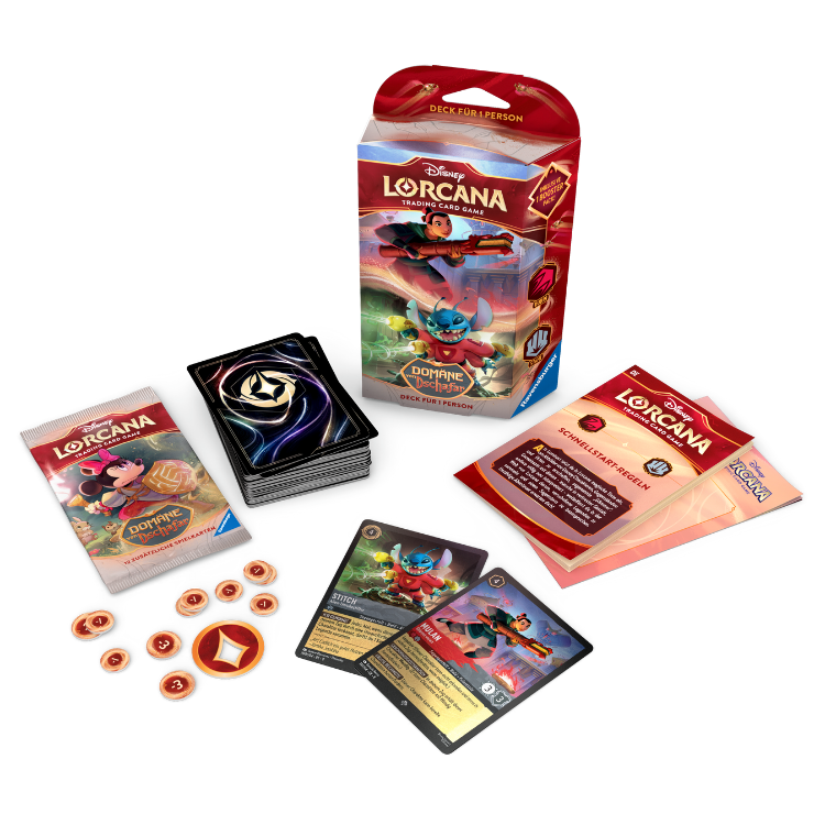 Disney Lorcana TCG Domäne von Dschafar Starter Deck 🇩🇪