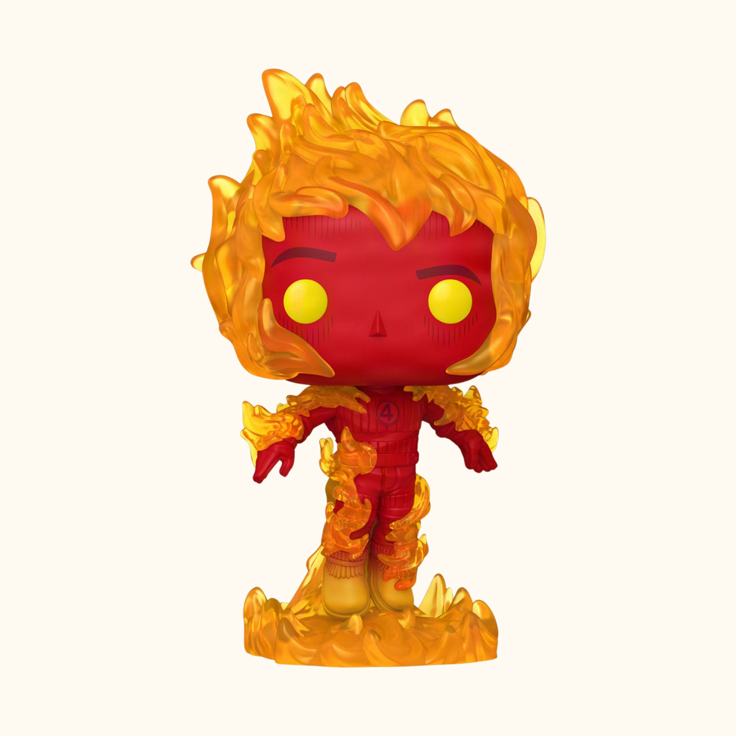 The Fantastic Four: First Steps POP! Marvel Vinyl Figur Human Torch 9 cm
