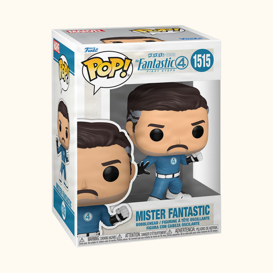 The Fantastic Four: First Steps POP! Marvel Vinyl Figur Mister Fantastic 9 cm