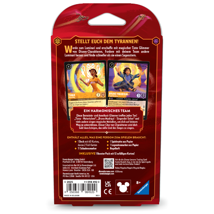 Disney Lorcana TCG Domäne von Dschafar Starter Deck 🇩🇪