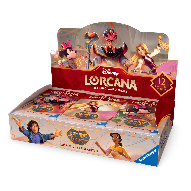 Disney Lorcana TCG Domäne von Dschafar Booster Display (24) 🇩🇪